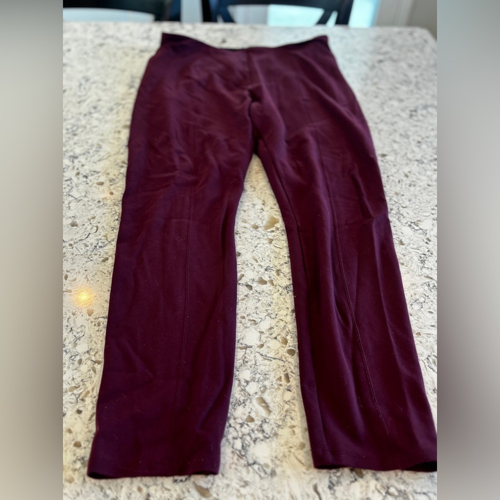 Lysse XL Burgundy Leggings Size XL